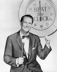Bud Collyer Beat The Clock game show host 1958